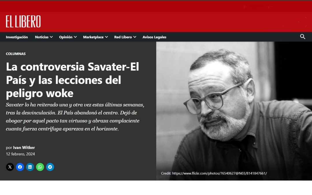 La controversia Savater-El País y las lecciones del peligro woke