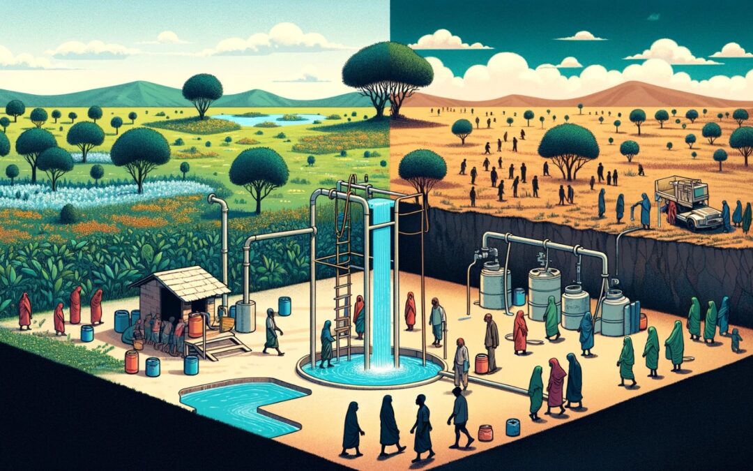 Cuando la lucha contra la sequía refuerza la desigualdad en acceso al agua