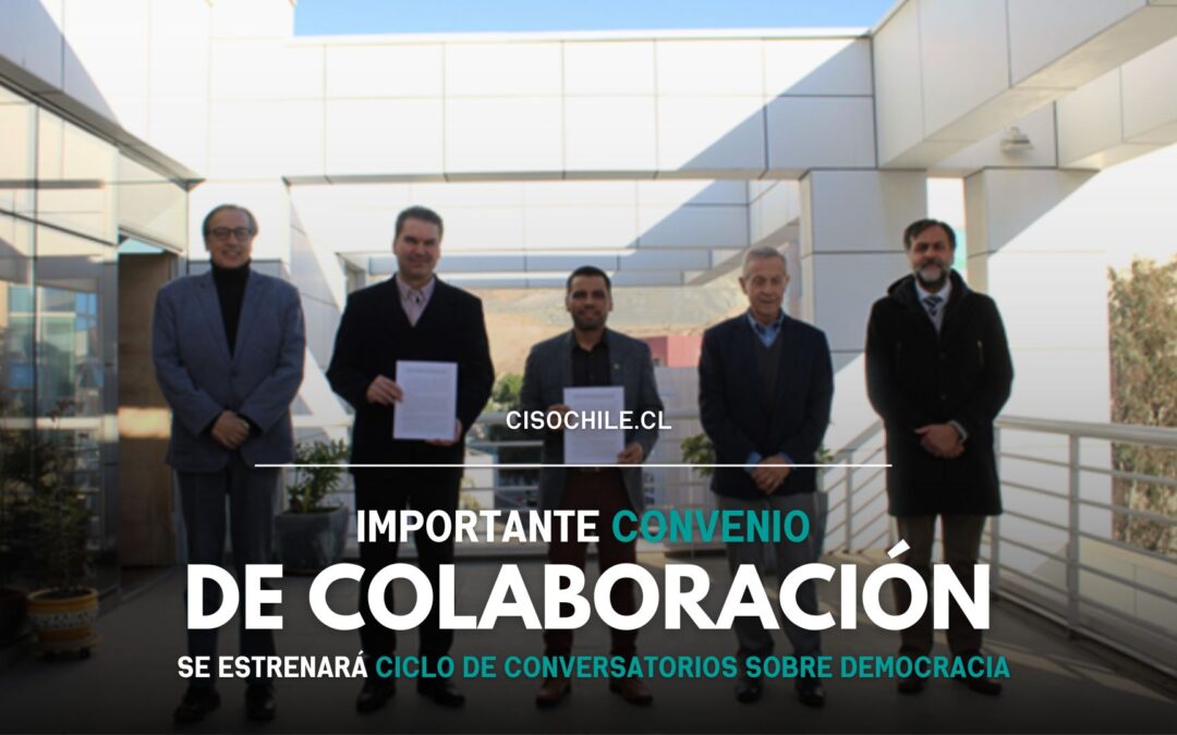 En convenio con la Corporación de Investigaciones Sociales CISO se estrenará ciclo de conversatorios sobre democracia