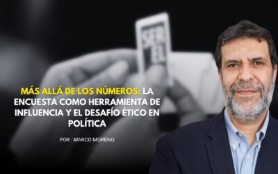 Más allá de los números: la encuesta como herramienta de influencia y el desafío ético en política