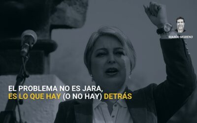 El problema no es Jara, es lo que hay (o no hay) detrás