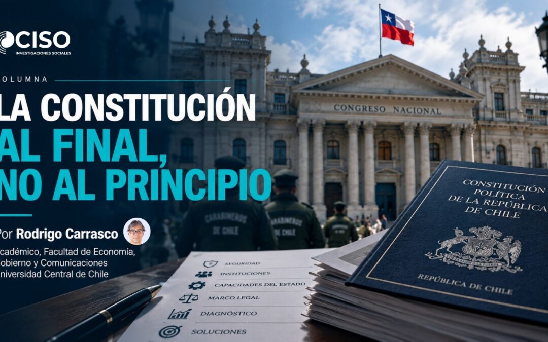 La Constitución al final, no al principio
